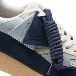 Clarks 8th St Lockhill Dark Blue Combi -Clarks Step Deals Store 26170099 W 8