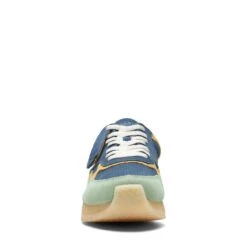 Clarks 8th St Lockhill Blue/Green -Clarks Step Deals Store 26170103 W 3