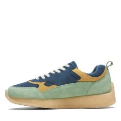 Clarks 8th St Lockhill Blue/Green -Clarks Step Deals Store 26170103 W 5
