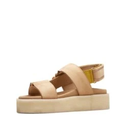 Clarks Crepe Sandal Sand Combi -Clarks Step Deals Store 26170111 W 4