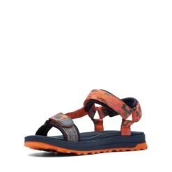 Clarks ATL Trek Sea Orange Combination -Clarks Step Deals Store 26170123 W 4