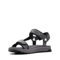 Clarks ATL Trek Sea Black Grey Combination -Clarks Step Deals Store 26170124 W 4