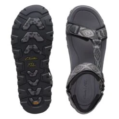 Clarks ATL Trek Sea Black Grey Combination -Clarks Step Deals Store 26170124 W 7