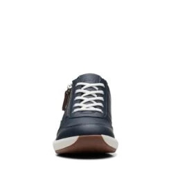 Clarks Un Rio Zip Navy Combination -Clarks Step Deals Store 26170213 W 3