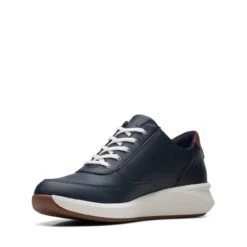 Clarks Un Rio Zip Navy Combination -Clarks Step Deals Store 26170213 W 4