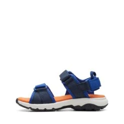 Clarks Expo Sea Kid Navy Combination -Clarks Step Deals Store 26170231 W 5