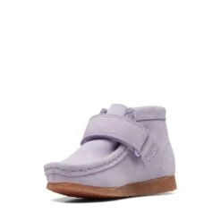Clarks WallabeeBootT. Lilac Suede -Clarks Step Deals Store 26170232 W 4