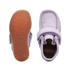 Clarks WallabeeBootT. Lilac Suede -Clarks Step Deals Store 26170232 W 7