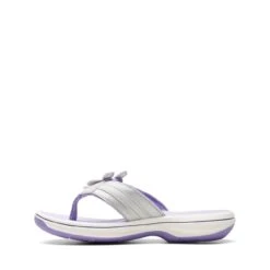 Clarks Brinkley Arla K Silver Combi -Clarks Step Deals Store 26170292 W 5