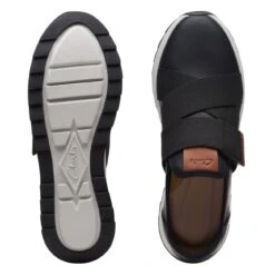 Clarks Dash Lite Strap Black Leather -Clarks Step Deals Store 26170436 W 7