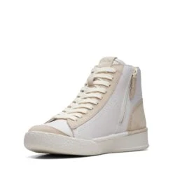 Clarks Craft Cup Rise Off White Combi -Clarks Step Deals Store 26170461 W 4