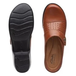 Clarks Angie Maye Dark Tan Leather -Clarks Step Deals Store 26170515 W 7