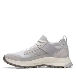 Clarks ATL Trek Knit Waterproof Light Grey Combination 11 Clarks ATL Trek Knit Waterproof Light Grey Combination -Clarks Step Deals Store 26170570 W 5