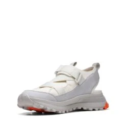 Clarks ATL Trek Strap Light Grey Combination -Clarks Step Deals Store 26170580 W 4