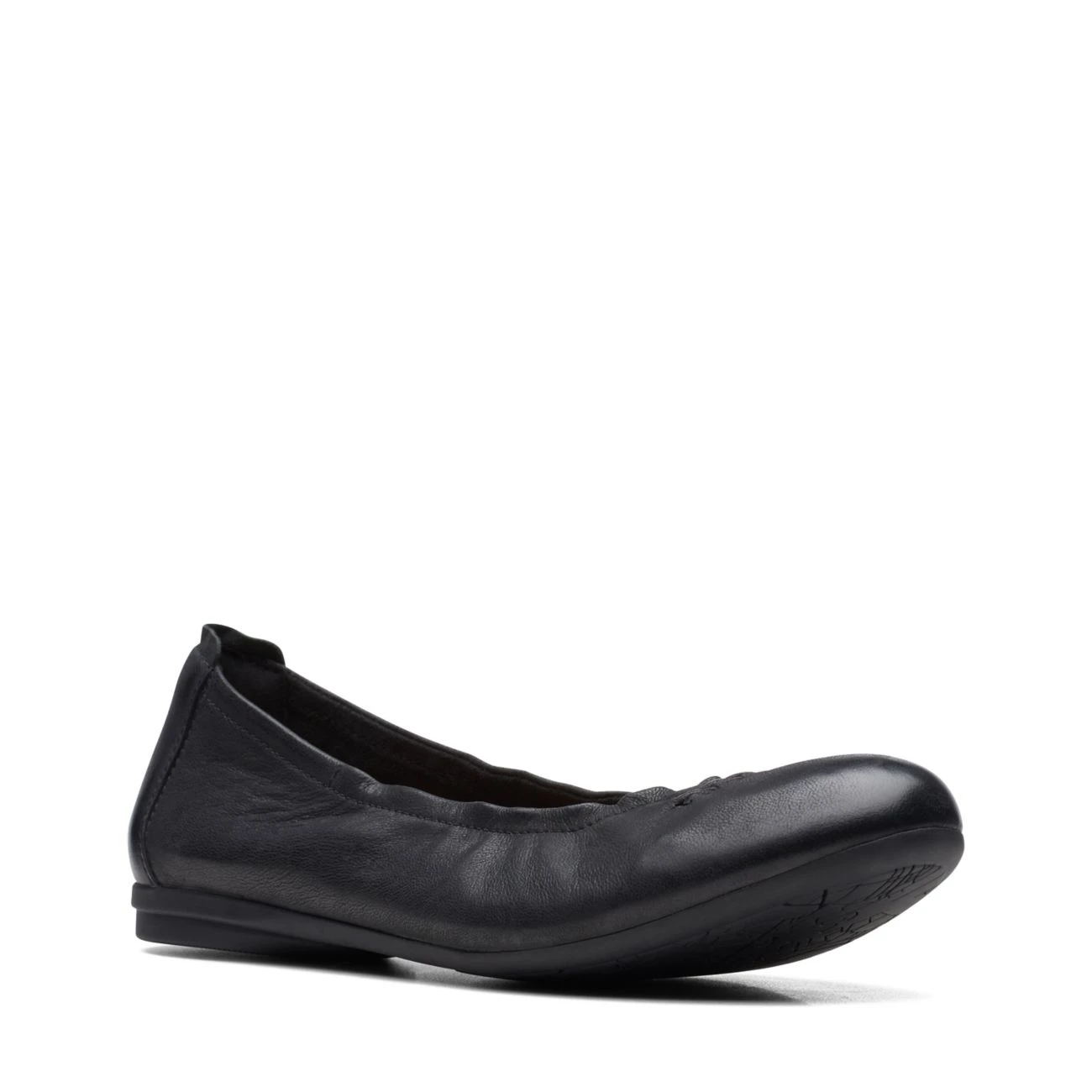 Clarks Rena Hop Black Leather 2 Clarks Rena Hop Black Leather - Image 2