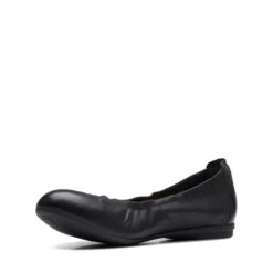 Clarks Rena Hop Black Leather 10 Clarks Rena Hop Black Leather -Clarks Step Deals Store 26170587 W 4