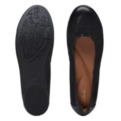 Clarks Rena Hop Black Leather 13 Clarks Rena Hop Black Leather -Clarks Step Deals Store 26170587 W 7