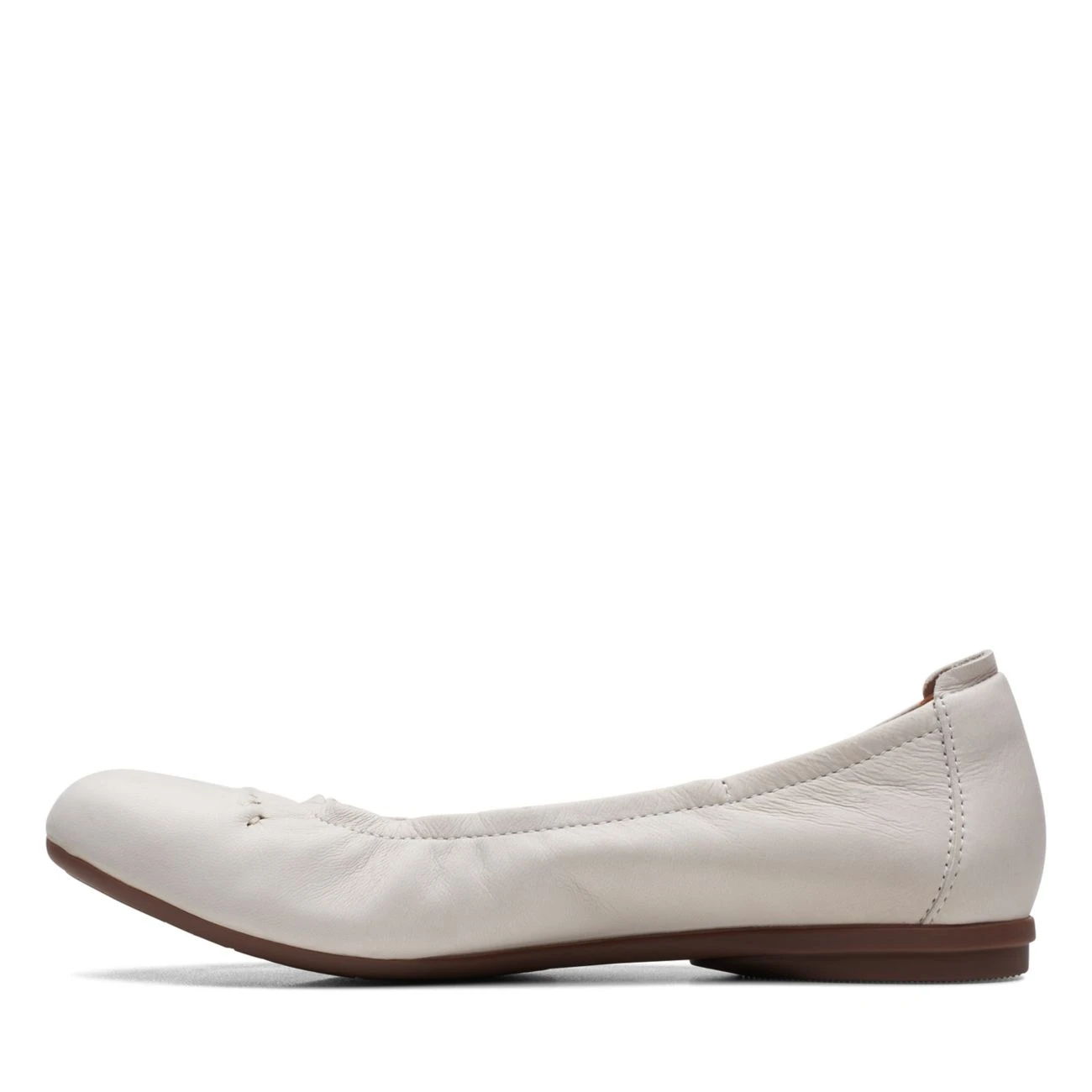 Clarks Rena Hop White Leather 5 Clarks Rena Hop White Leather - Image 5