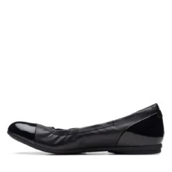 Clarks Rena Jazz Black Leather -Clarks Step Deals Store 26170592 W 5