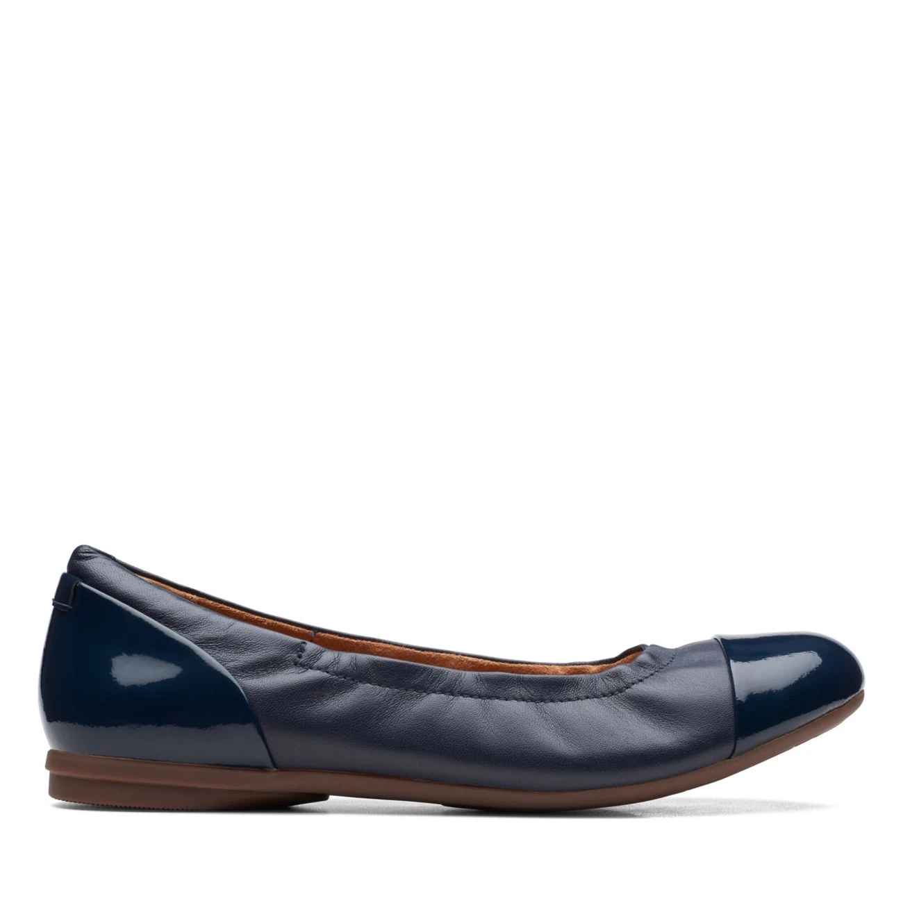 Clarks Rena Jazz Navy Leather 1 Clarks Rena Jazz Navy Leather