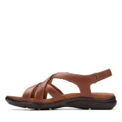 Clarks Kitly Go Light Tan Leather -Clarks Step Deals Store 26170985 W 5