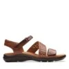 Clarks Kitly Way Tan Leather