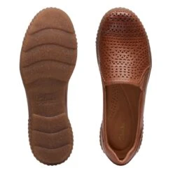 Clarks Magnolia Aster Light Tan Leather -Clarks Step Deals Store 26170998 W 7