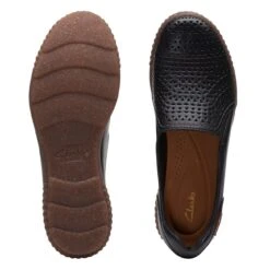 Clarks Magnolia Aster Black Leather -Clarks Step Deals Store 26170999 W 7