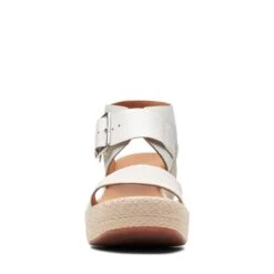 Clarks Kimmei Hi Strap White Combi -Clarks Step Deals Store 26171012 W 3
