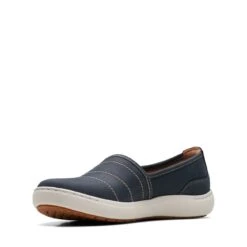 Clarks Nalle Violet Navy Leather -Clarks Step Deals Store 26171027 W 4