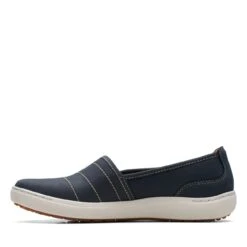 Clarks Nalle Violet Navy Leather -Clarks Step Deals Store 26171027 W 5