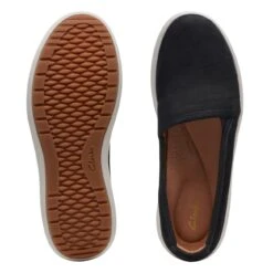 Clarks Nalle Violet Black Leather -Clarks Step Deals Store 26171028 W 7