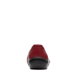 Clarks Cora Iris Red Leather -Clarks Step Deals Store 26171165 W 6