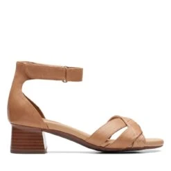 Clarks Desirae Lily Light Tan Leather