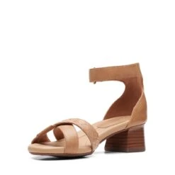 Clarks Desirae Lily Light Tan Leather -Clarks Step Deals Store 26171173 W 4