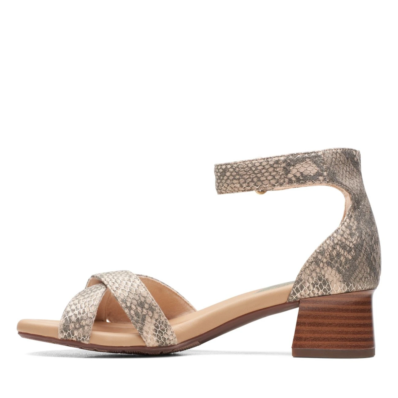 Clarks Desirae Lily Beige Metallic 5 Clarks Desirae Lily Beige Metallic - Image 5