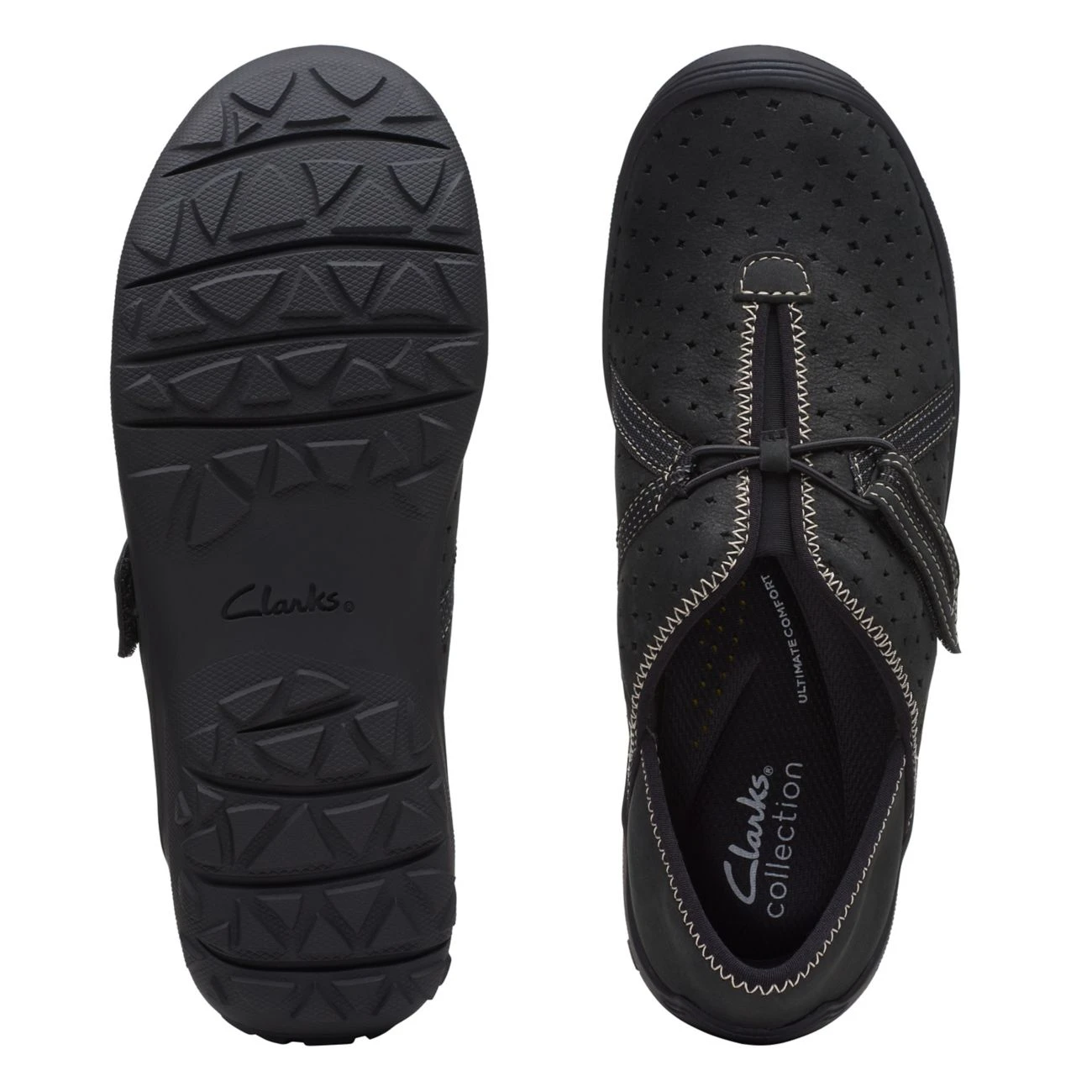 Clarks Fiana Braley Black Leather 7 Clarks Fiana Braley Black Leather - Image 7