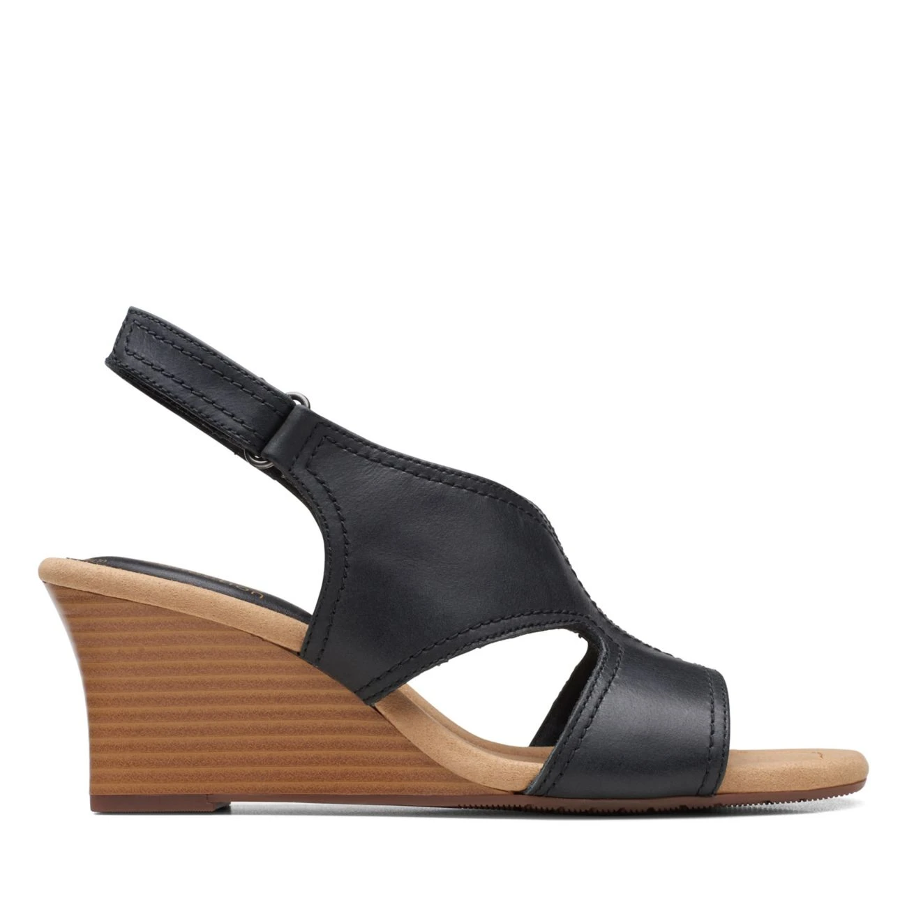 Clarks Kyarra Aster Black Leather 1 Clarks Kyarra Aster Black Leather