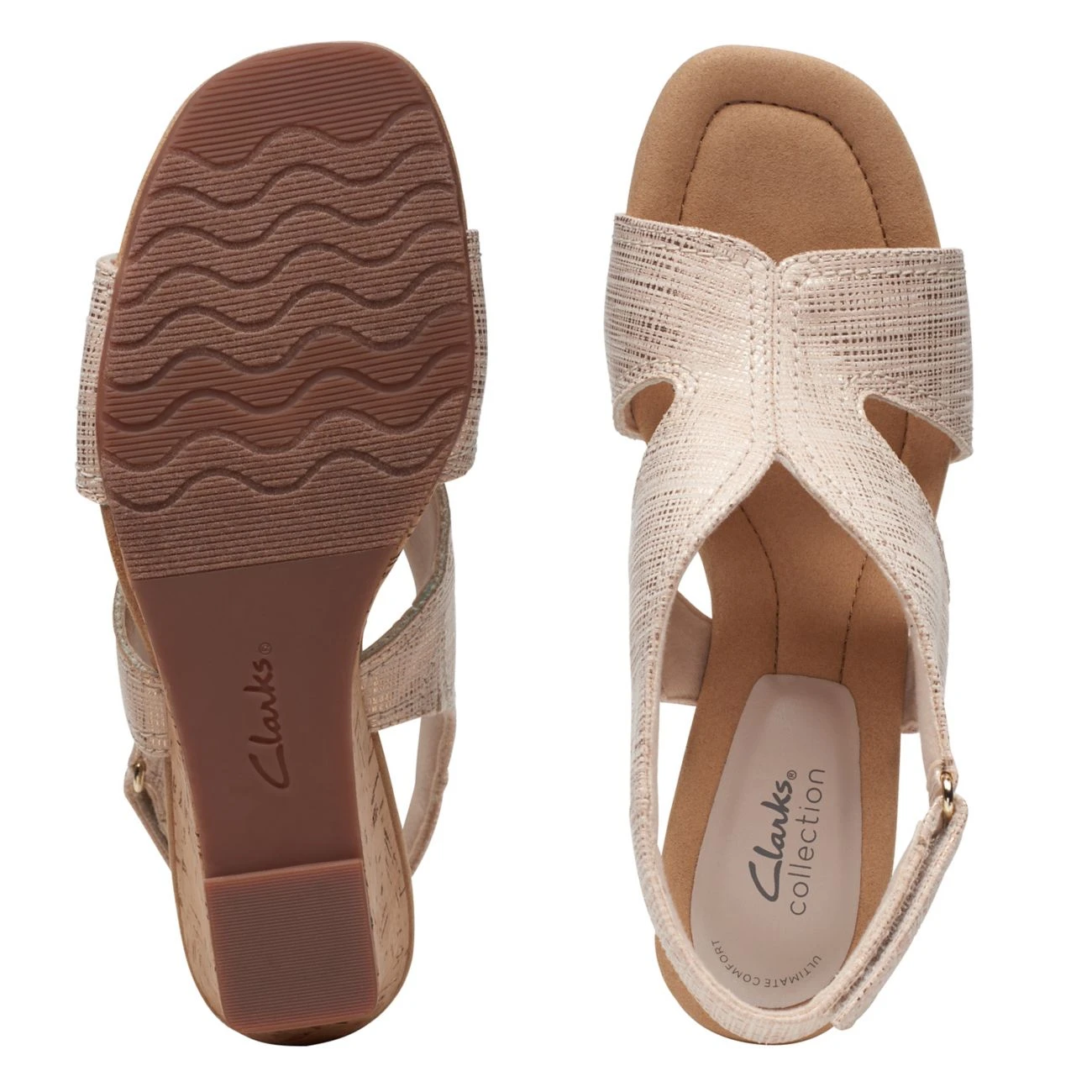 Clarks Kyarra Aster Sand Metallic 7 Clarks Kyarra Aster Sand Metallic - Image 7