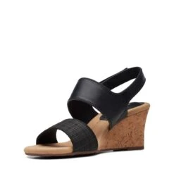 Clarks Kyarra Faye Black Leather -Clarks Step Deals Store 26171237 W 4