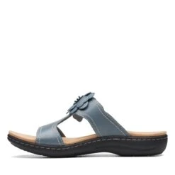 Clarks Laurieann Madi Blue Grey Leather -Clarks Step Deals Store 26171255 W 5