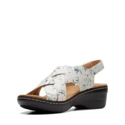 Clarks Merliah Echo Blue Floral -Clarks Step Deals Store 26171297 W 4