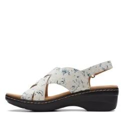 Clarks Merliah Echo Blue Floral -Clarks Step Deals Store 26171297 W 5