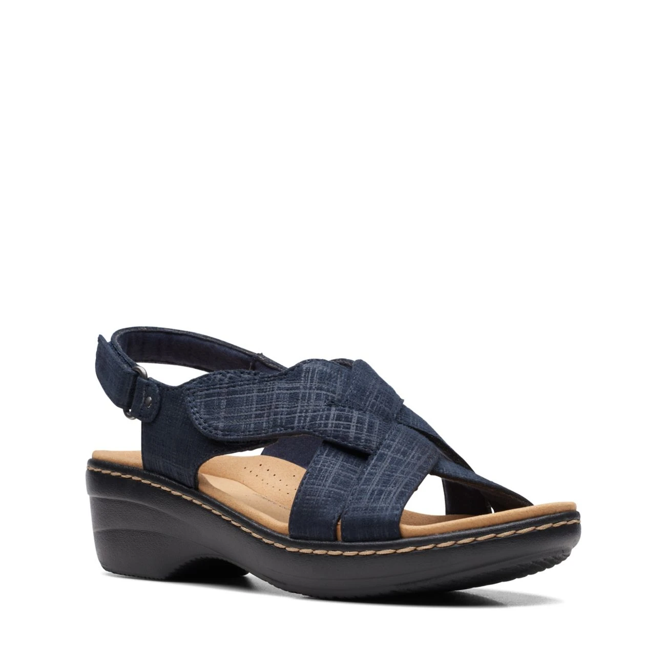 Clarks Merliah Echo Navy Interest 2 Clarks Merliah Echo Navy Interest - Image 2