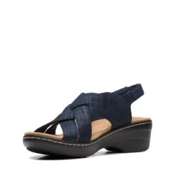 Clarks Merliah Echo Navy Interest 10 Clarks Merliah Echo Navy Interest -Clarks Step Deals Store 26171300 W 4