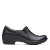 Clarks Talene Pace Black Leather