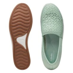 Clarks Breeze Emily Pale Green 13 Clarks Breeze Emily Pale Green -Clarks Step Deals Store 26171362 W 7