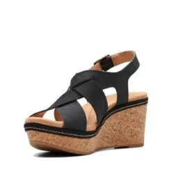 Clarks Elleri Rae Black Nubuck -Clarks Step Deals Store 26171444 W 4