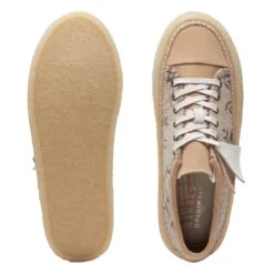 Clarks Caravan Low Tan Floral Txt 13 Clarks Caravan Low Tan Floral Txt -Clarks Step Deals Store 26171479 W 7