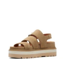 Clarks Orianna Over Dark Sand -Clarks Step Deals Store 26171507 W 4